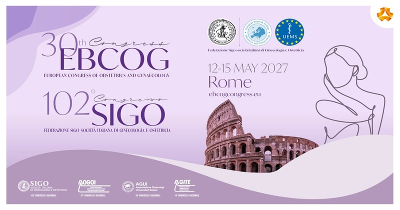 Free Media Partnership Between Medicina and the 30th EBCOG Congress 2027, 12–15 May 2027, Rome, Italy