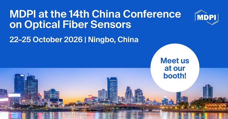 Meet Us at the 14th China Conference on Optical Fiber Sensors, 22–25 October 2026, Ningbo, China
