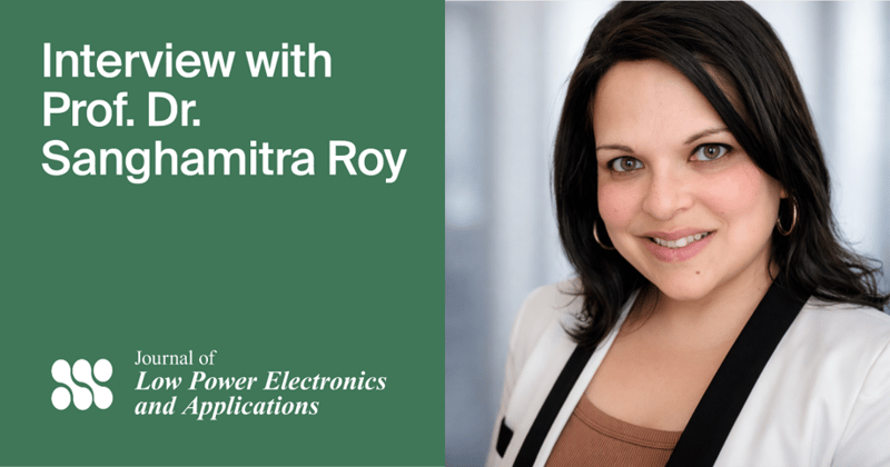 Journal of Low Power Electronics and Applications | Interview with the Editorial Board Member—Prof. Dr. Sanghamitra Roy