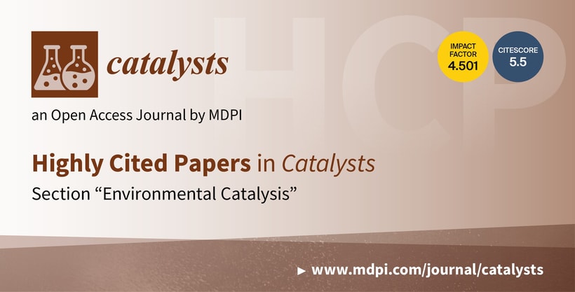 Catalysts | Highly Cited Papers in 2021 in the Section “Environmental Catalysis”
