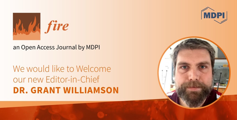 Welcoming New Editor-in-Chief and Section Editor-in-Chief of Fire