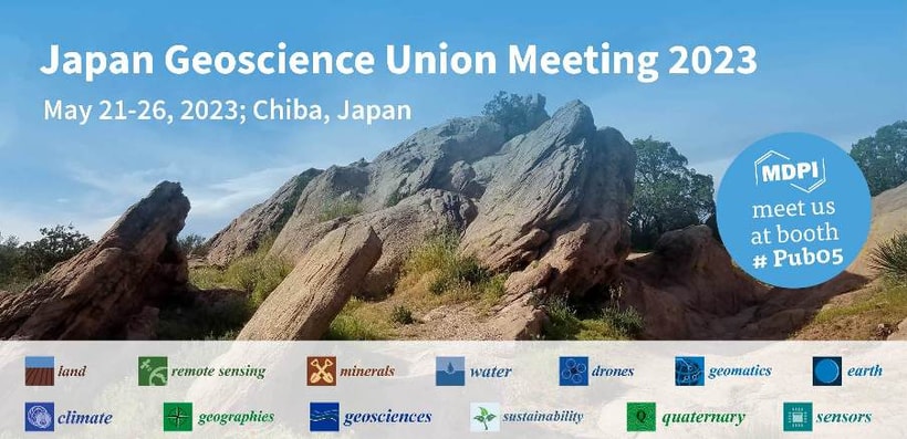 Meet Us at the Japan Geoscience Union Meeting 2023 (JpGU 2023), 21–26 May 2023, Chiba, Japan