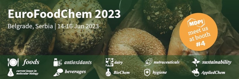Meet Us at the XXII EuroFoodChem Congress, 14–16 June 2023, Belgrade, Serbia