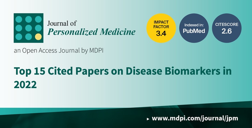 Journal of Personalized Medicine | Top 15 Cited Papers on Disease Biomarkers in 2022