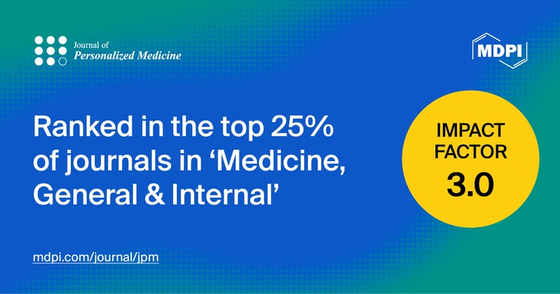 Journal of Personalized Medicine Receives an Updated Impact Factor of 3.0