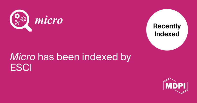 Micro Accepted into Emerging Sources Citation Index in Web of Science