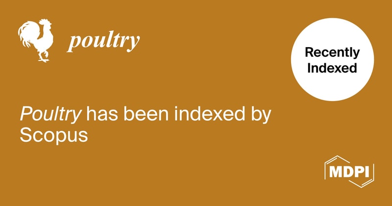 Poultry Accepted for Coverage in Scopus
