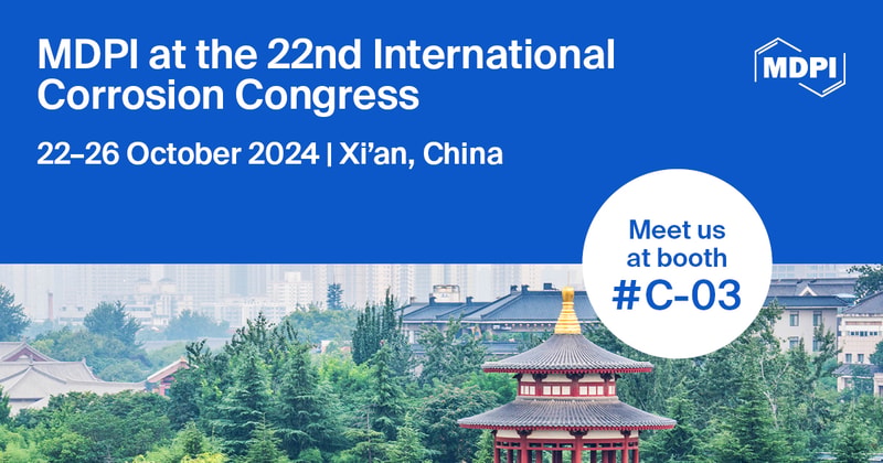 Meet Us at the 22nd International Corrosion Congress, 22–26 October 2024, Xi'an, China