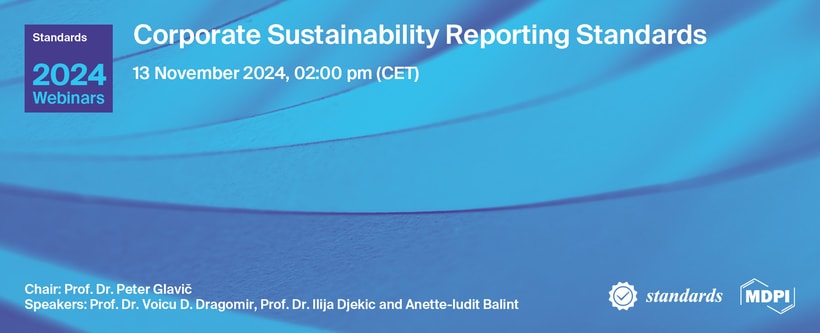 Standards Webinar | Corporate Sustainability Reporting Standards, 13 November 2024