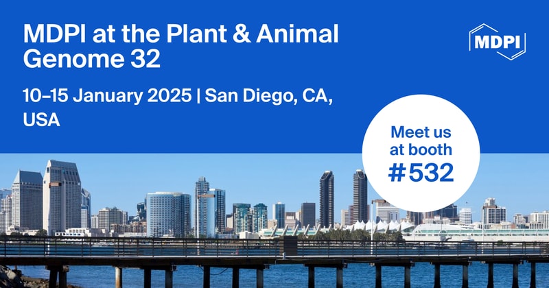 Meet Us at the Plant & Animal Genome 32 Conference, 10–15 January 2025, San Diego, USA