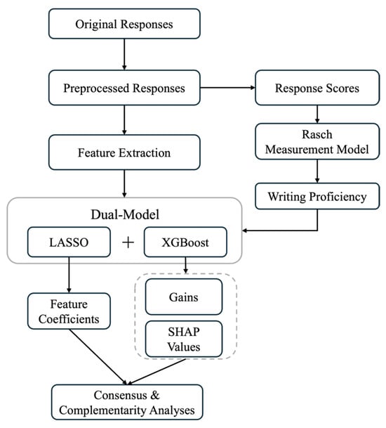The flowchart of the dual-model framework.