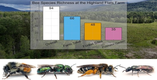 Map of the two study sites in northern Idaho showing the locations of (A) the main farm plot and (B) the Jenkins farm plot. Green areas represent conservation forest habitats, and yellow areas indicate agricultural farmlands. The inset map shows the relative positions of the two sites within Idaho.