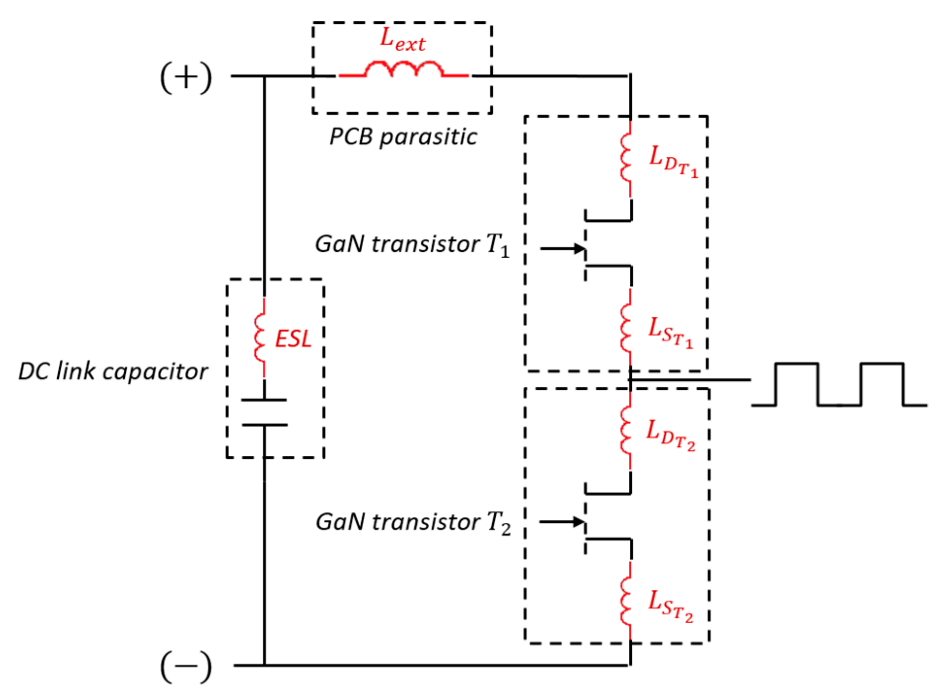 Pcb Power Loop Parasitic Loop Inductances Reduction in the PCB Layout in GaN-Based ...