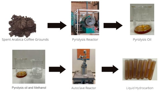 Cascading valorization pathway of SCG for novel waste-to-energy liquid hydrocarbon.