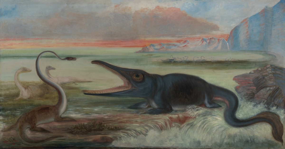 Graphical abstract - Benjamin Waterhouse Hawkins