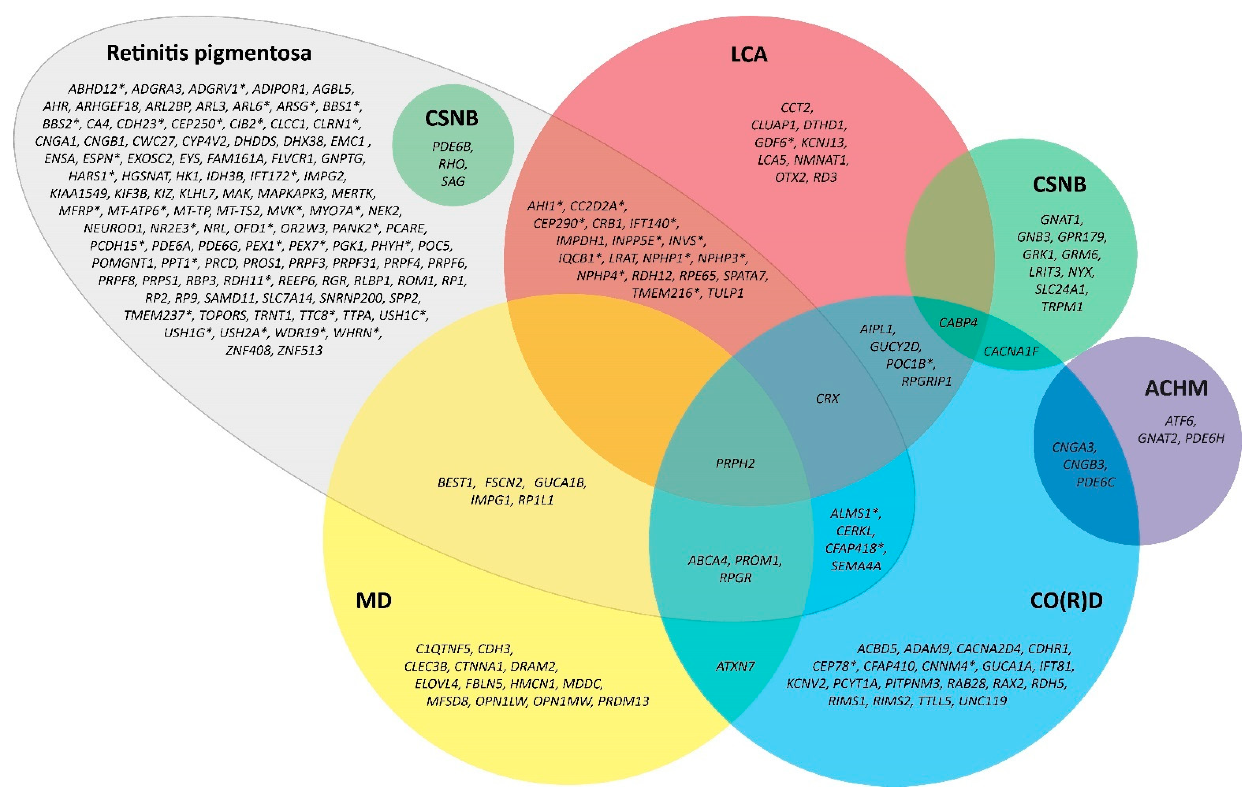 Rp Inheritance Pattern Retinitis Pigmentosa: Current Clinical Management and Emerging ...