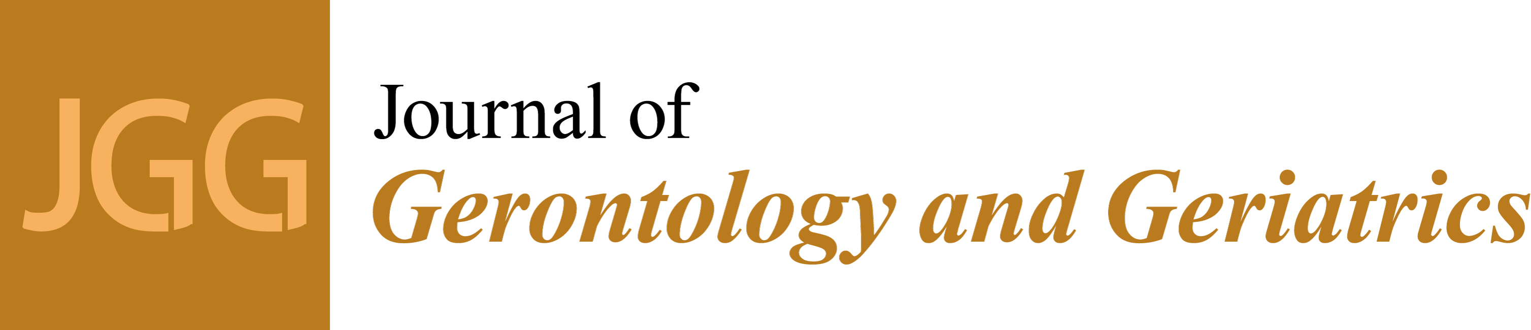 Journal of Gerontology and Geriatrics