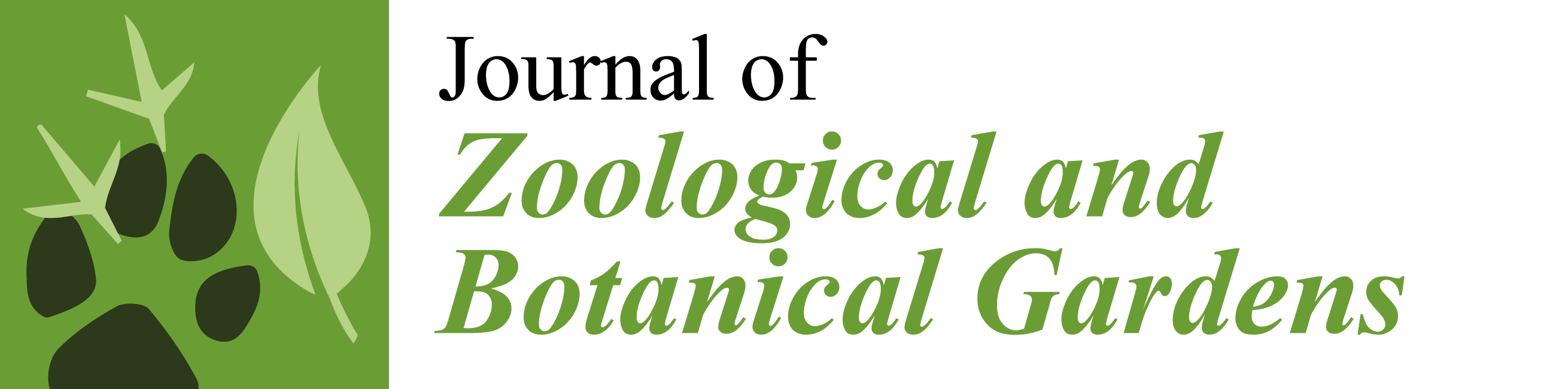 Journal of Zoological and Botanical Gardens