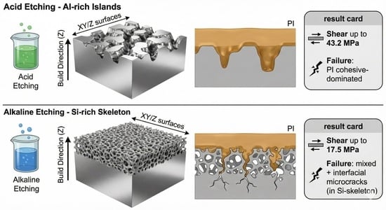 Schematics and experimental setups for adhesion tests: (a,b) pull-off test configuration and fixture; (c,d) compression-loaded shear test configuration and fixture.
