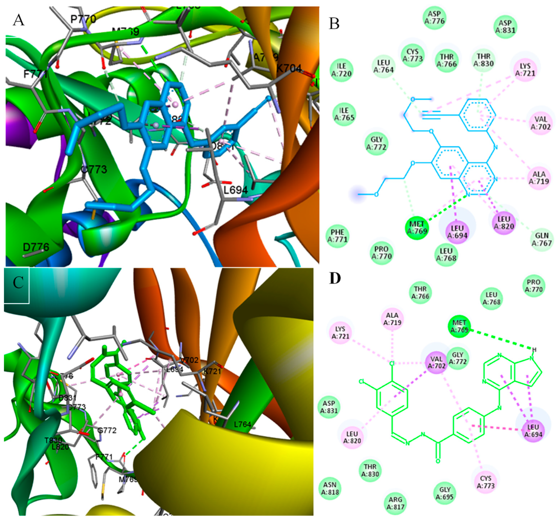 Discovery of New Pyrrolo[2,3-d]pyrimidine Derivatives as Potential ...