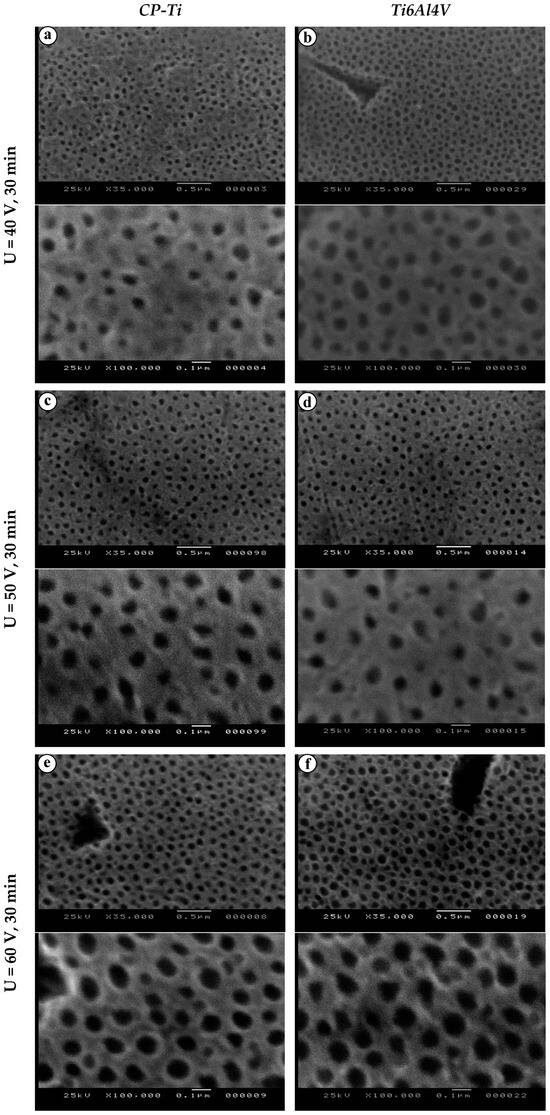 Compact Tio2 Sem Tailoring TiO2 Nanotube Arrays via Anodization Voltage and Thermal ...