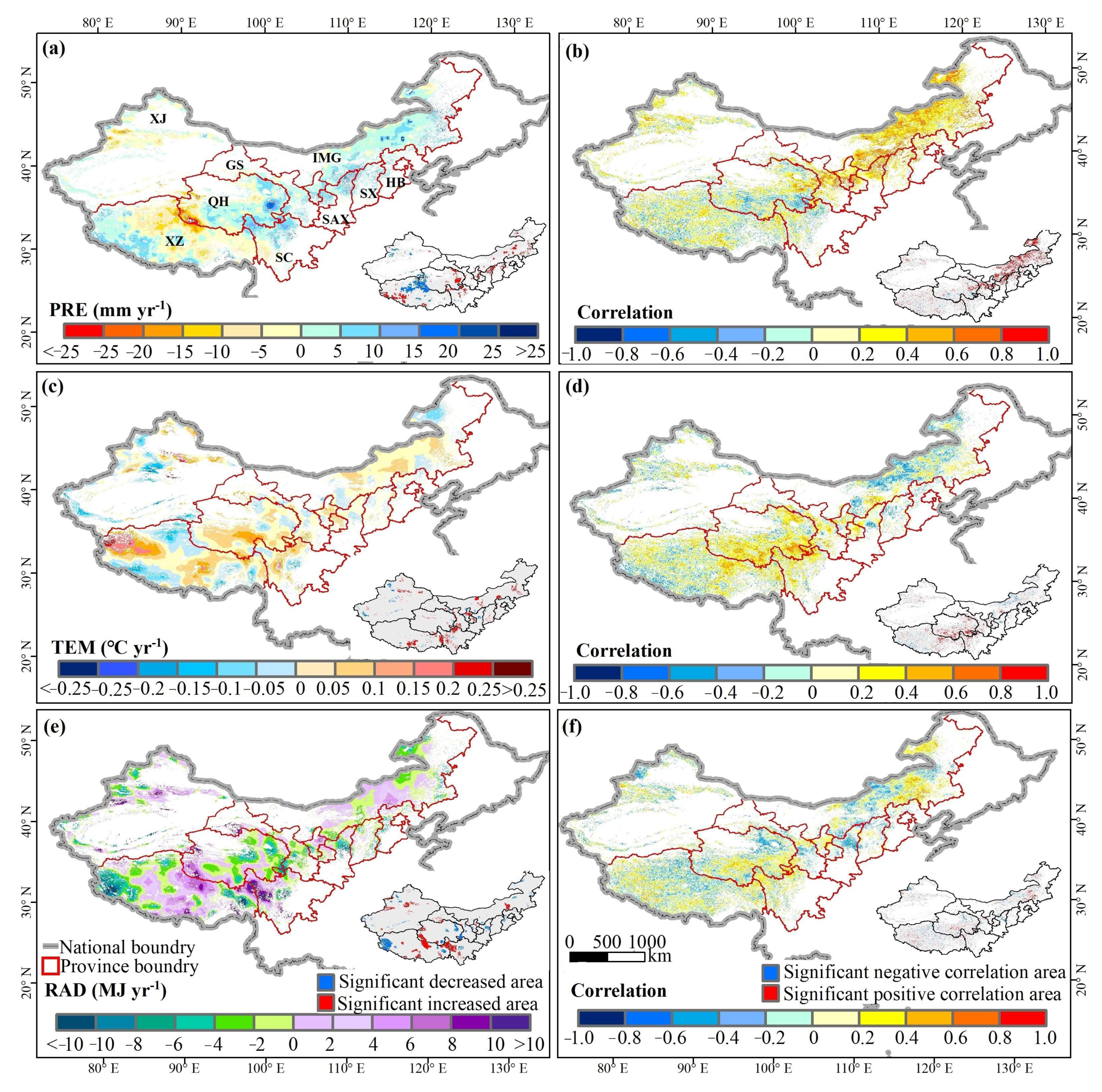 The Impacts of Climate and Human Activities on Grassland Productivity ...