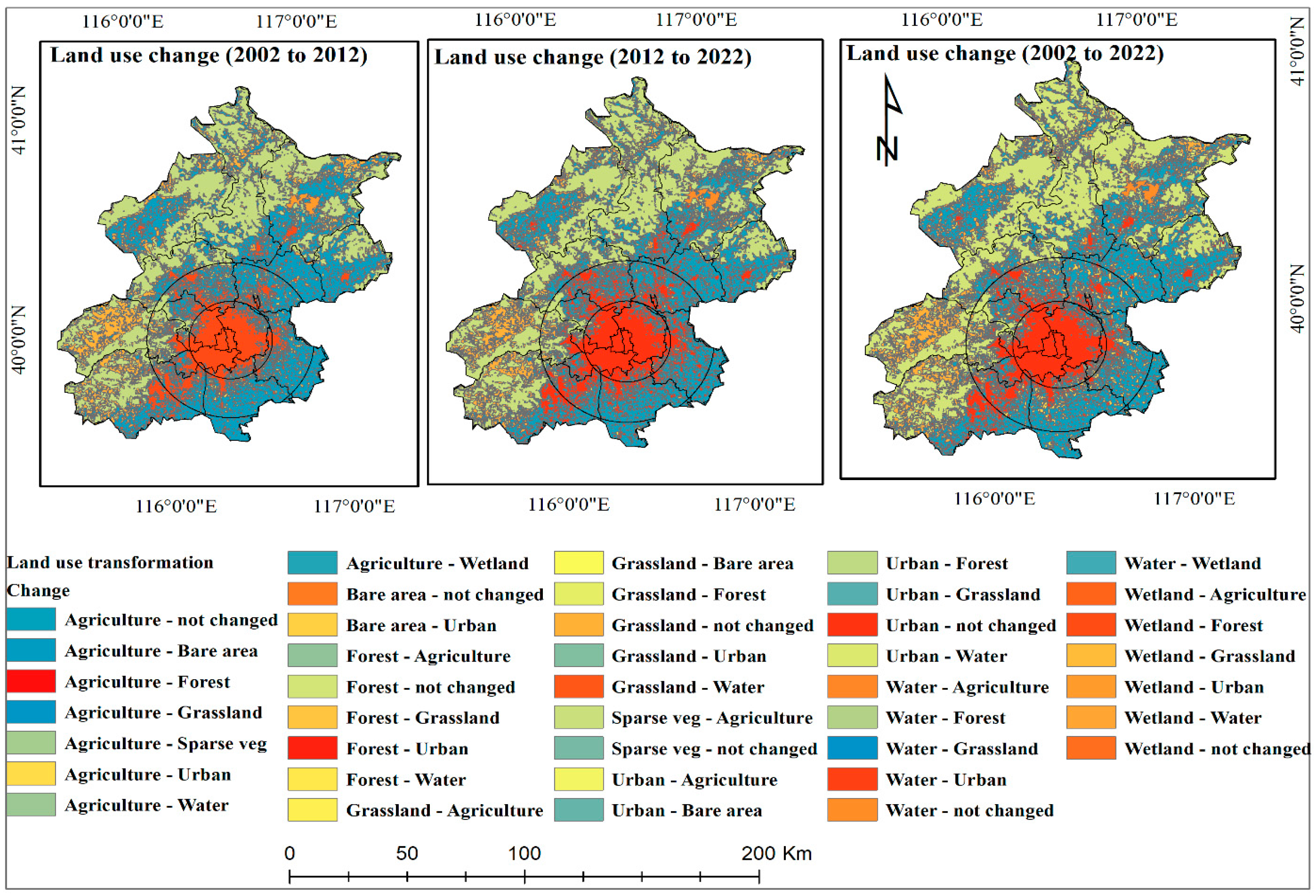 The Impact of Urbanization-Induced Land Use Change on Land Surface ...