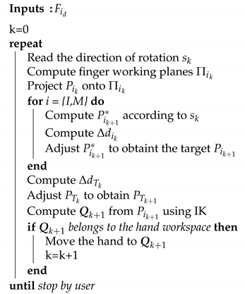 Robotics 08 00086 i001 Robotics 08 00086 i001