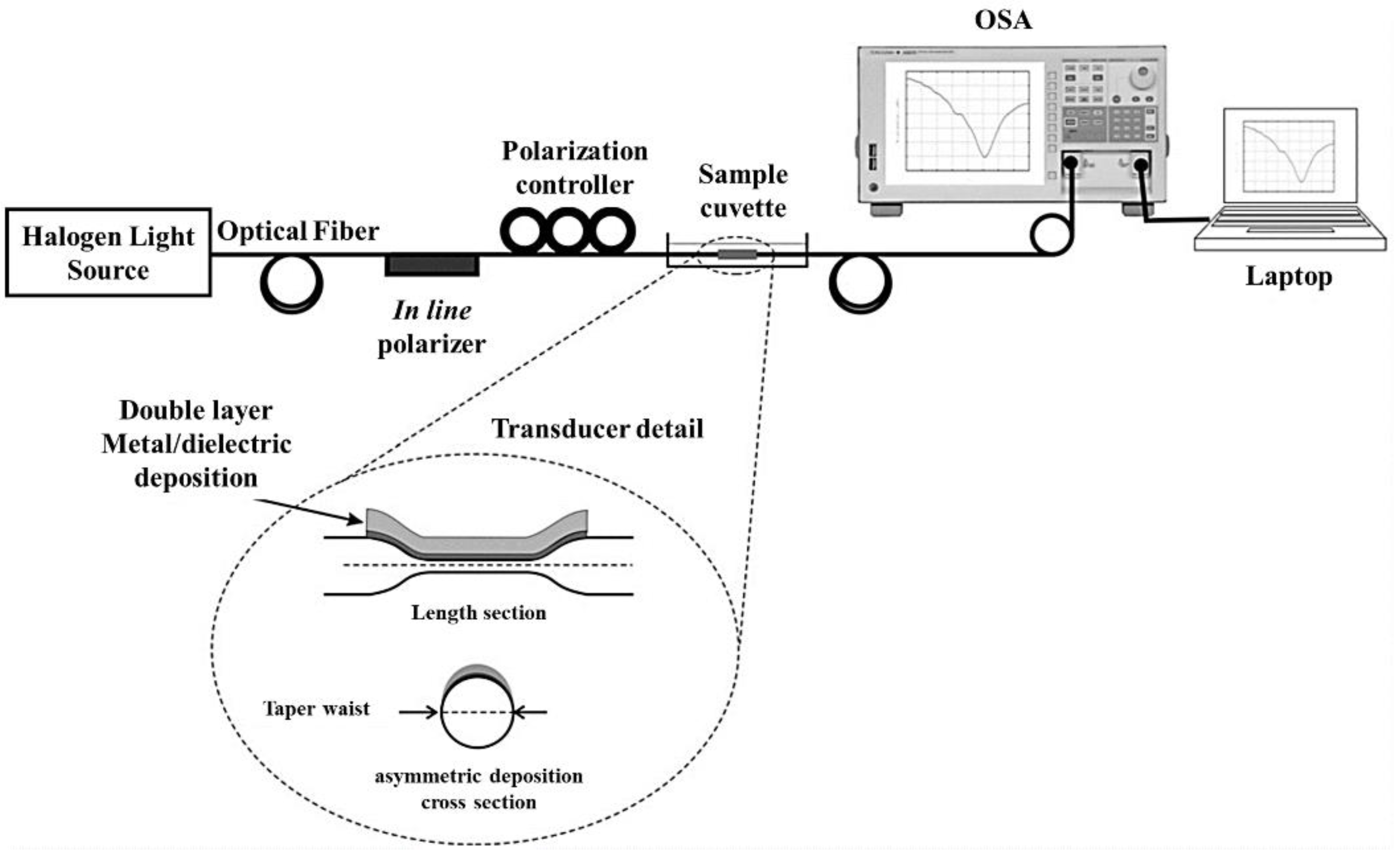 Fiber-Optic Localized Surface Plasmon Resonance Sensors Based on ...