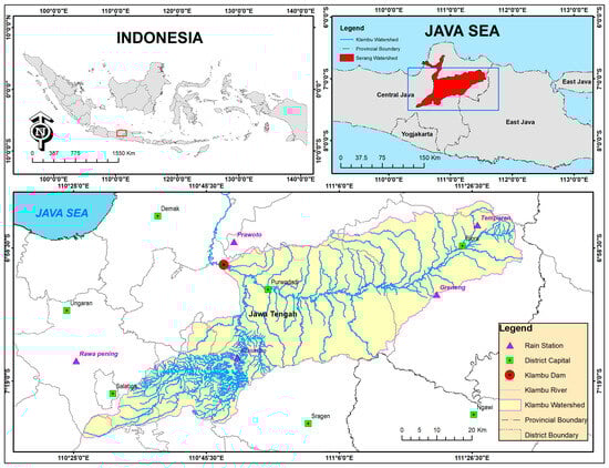 Research Location on Klambu Dam Catchment Area.